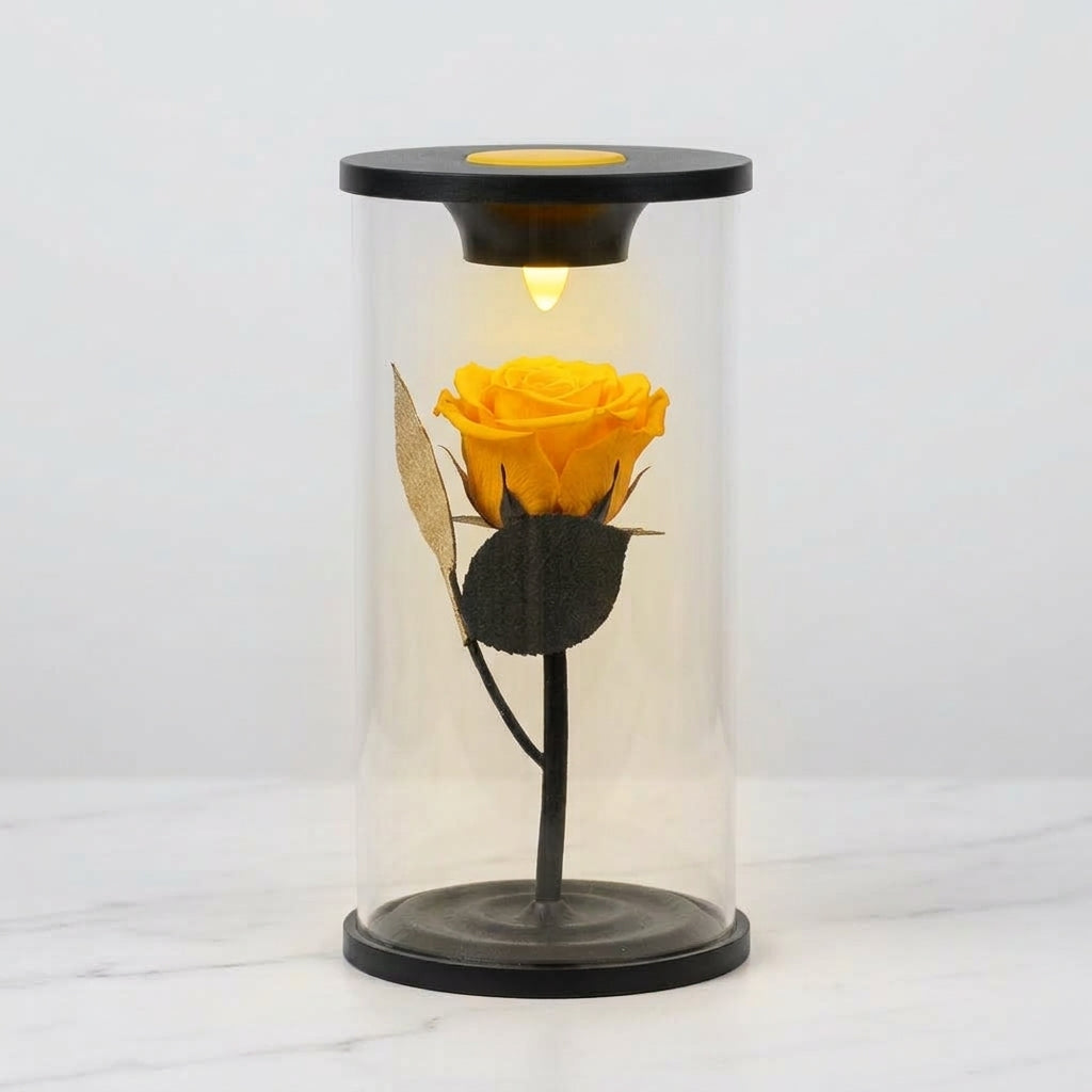 Romantik Gül Lambası – Sevgiliye Özel Hediye